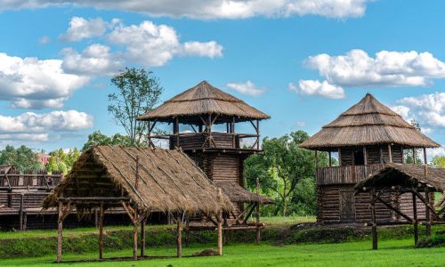 На территории парка «Москино» создали древнерусский город для сериала «Княгиня Ольга»