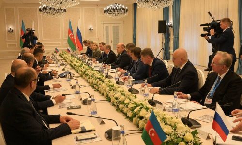 Ольга Любимова поучаствовала в российско-азербайджанской встрече на уровне глав правительств